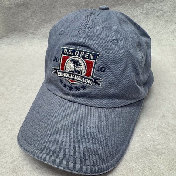Other - Pebble Beach U.S. Open Hat Cap Strap Back USGA Golf Member 2010 Tournament Mens